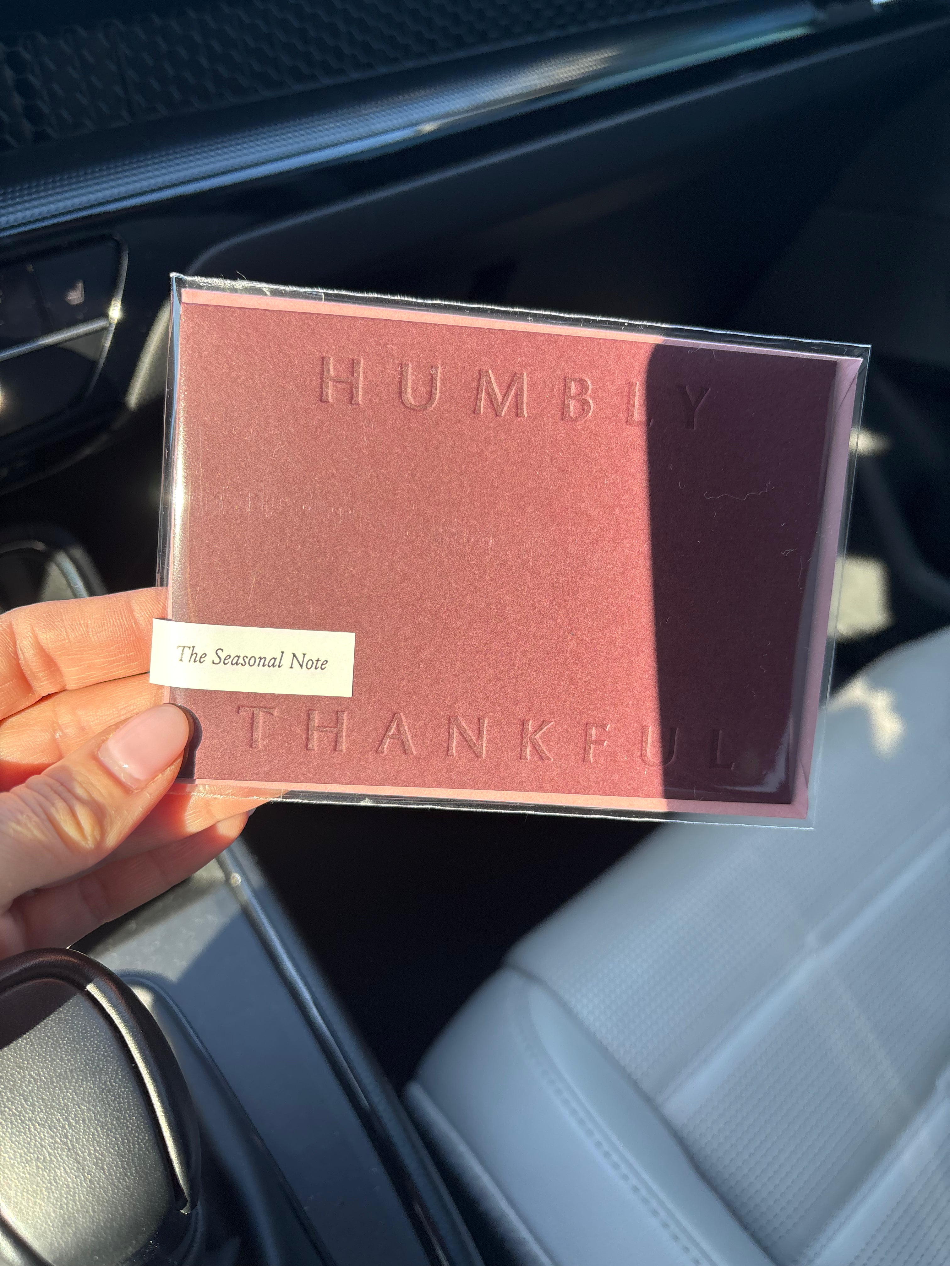 Humble Thanks
