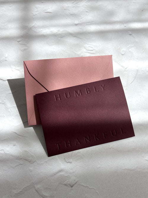 Humble Thanks